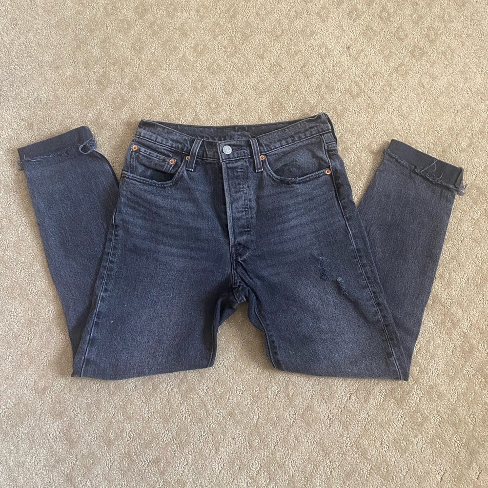 Levi’s vintage black 501 skinny Jean
